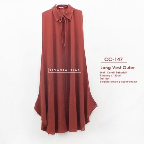 CC-147 Long Vest Ceruti